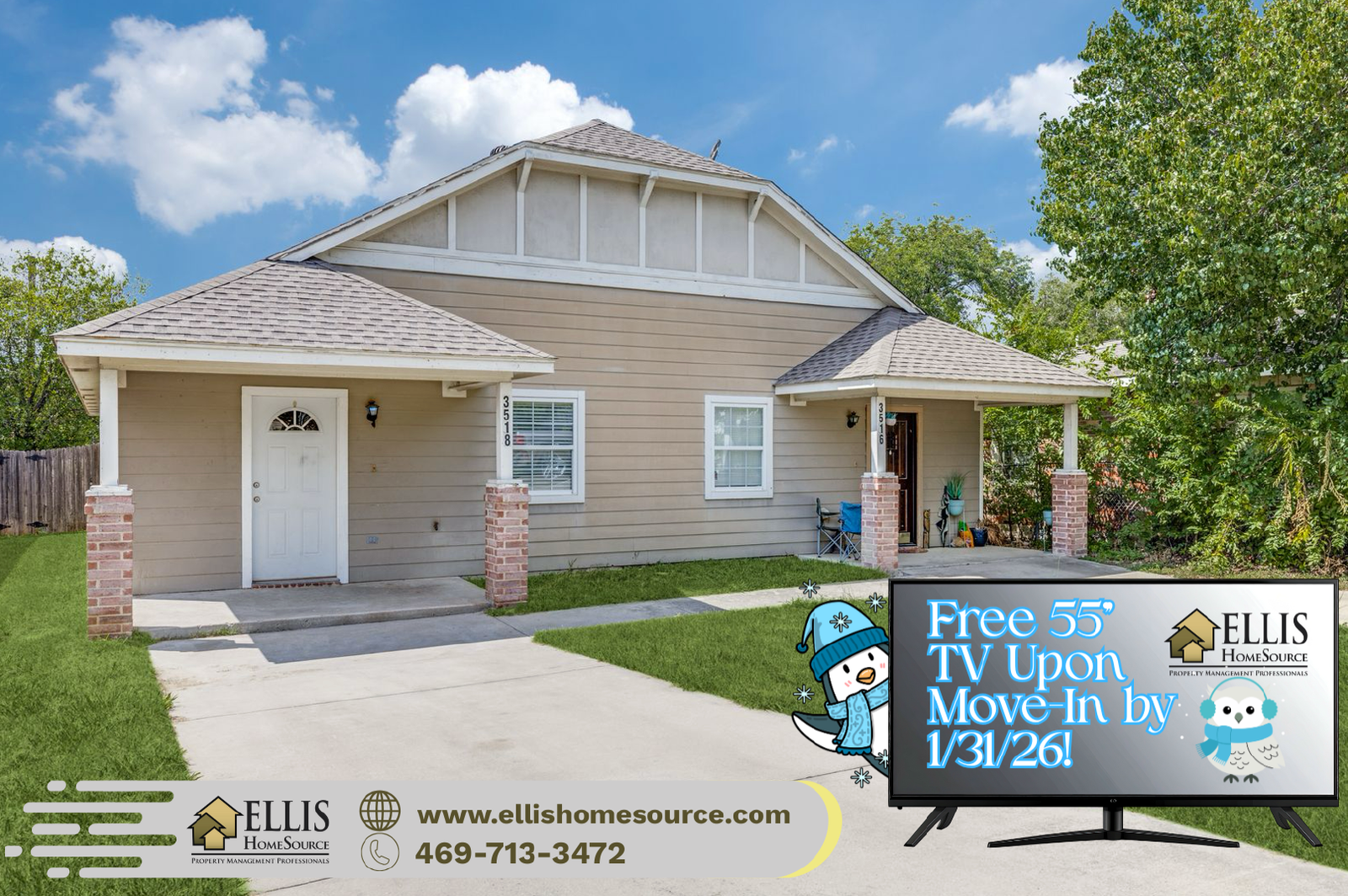 Modern Comfort with Private Outdoor Space – 2 Bed / 2 Bath Duplex property image